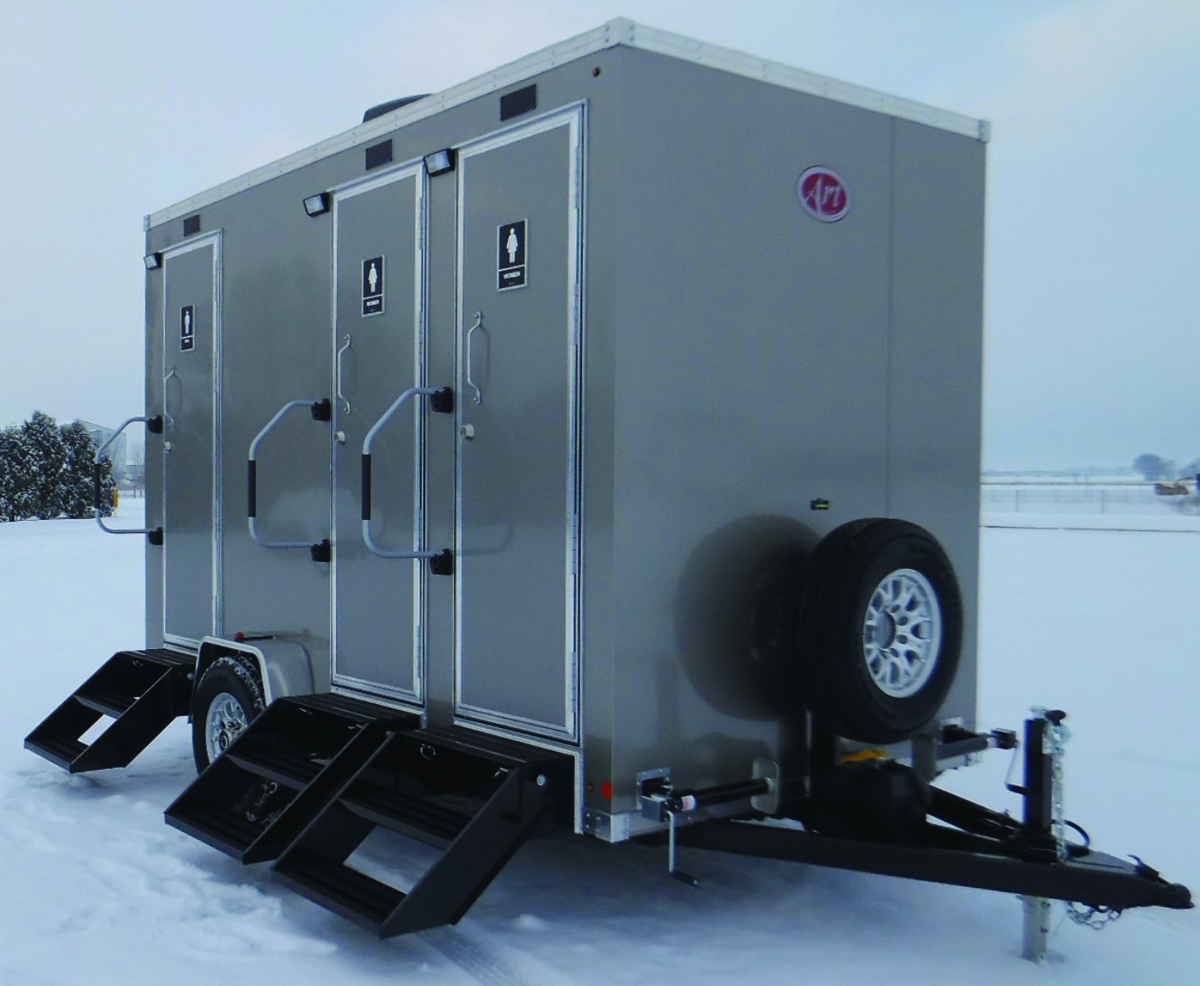 A restroom trailer company art co 1203 w