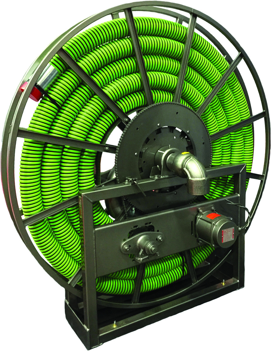 Hannay reels vac 5000 single wrap hose reel