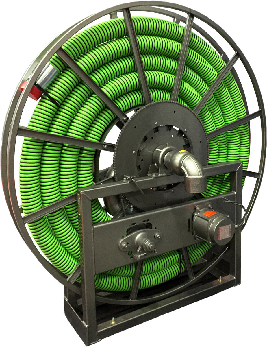 Hannay reels vac 5000 single wrap hose reel