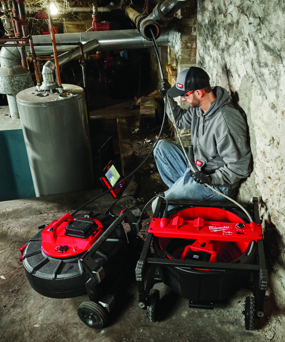 Milwaukee tool m18 fuel high speed chain snake