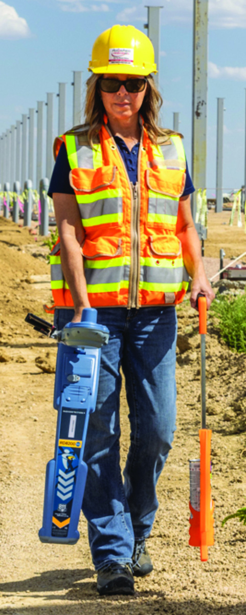 Radiodetection rd8200sg survey grade precision locator