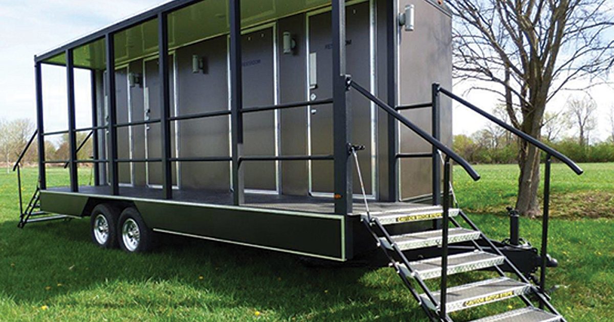 Restroom Trailers - Ameri-Can Engineering Veranda | Pumper