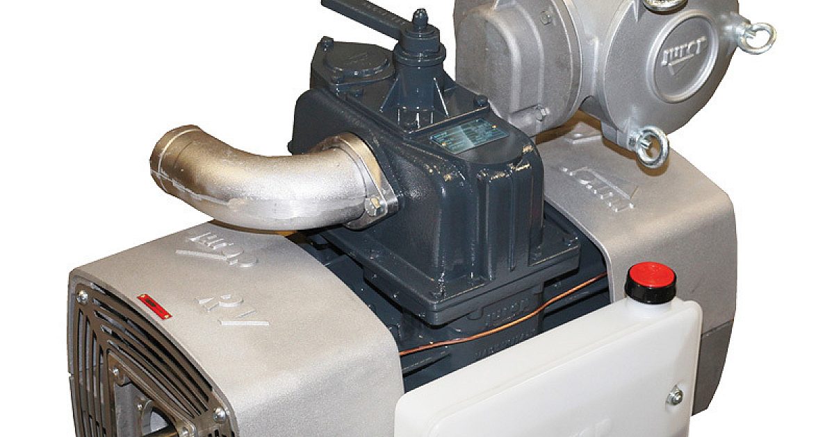 Jurop RV Series Rotary Vane Vacuum Pump Offers Efficiency,… | Pumper