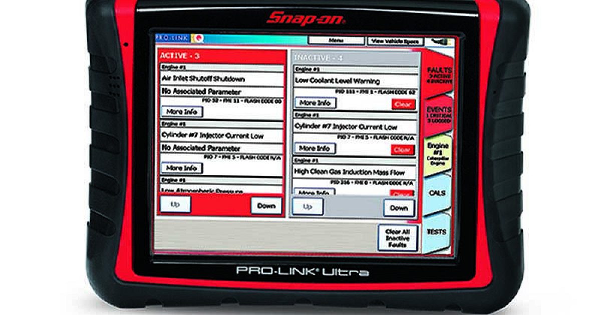 Snap-On heavy-duty diagnostic system | Pumper
