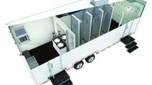 Black Tie Decontamination Shower Trailer