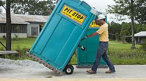 Retiring restroom units