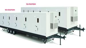 Satellite suites 10 and 12 station bunk trailers
