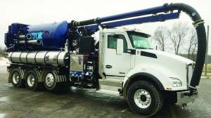 Vactor 2100i catch basin cleaner