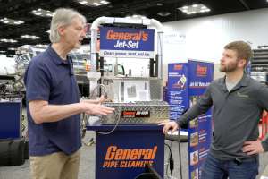 General pipe cleaners jm 1000 wwett