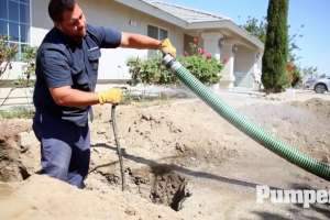Video septic control