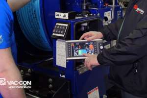 WWETT2018 Vac Con Titan Control Panel