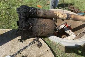 Septic pump replacement