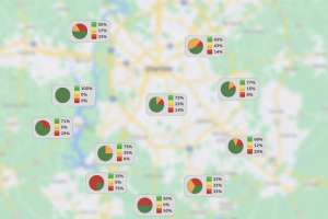 Airvote feedback map