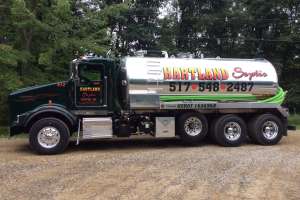 Classy hartland septic new truck