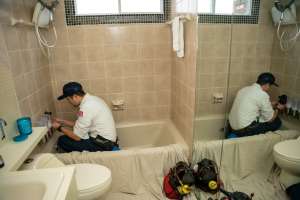 Customer property plumbing