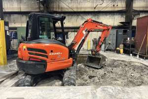 Excavator bucket care