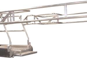 Green Access Telescoping Ramp