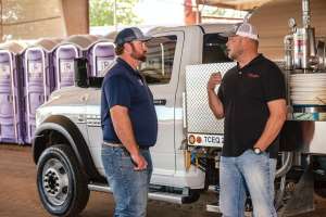 Image tailgate meeting trust team building employee relations