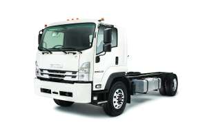 Isuzuftr driverthreequarterview