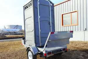 Self-contained, Flushing Restroom Trailers Made For Short-term, Mobile Use