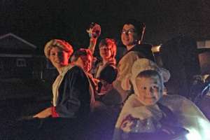 Pumpers Trim Their Trucks for the Holidays