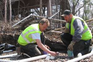 Rebuilding a sand filter apple valley 0019