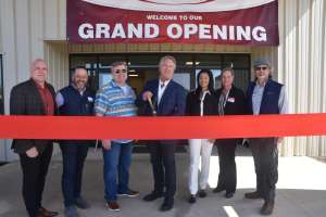 Satellite ribbon cutting