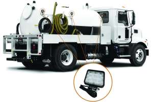 Satellite led flood lights