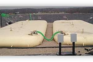 Septage settling and storage tanks