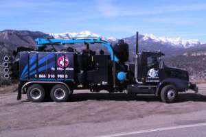 Truck With Mountain Web Medium Large