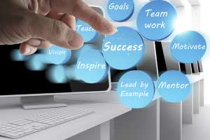 Two sides of the management coin web